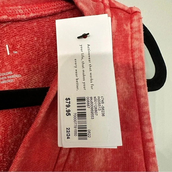 Livi Lane Bryant Jogger Sleeveless Jumpsuit Pink Coral Acid Wash Size 22/24 NWT - Picture 7 of 10